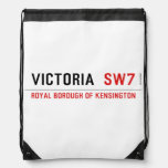 Victoria   Drawstring Backpack