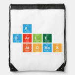  a
 darle
  atomos  Drawstring Backpack