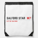 Salford star   Drawstring Backpack