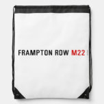 FRAMPTON ROW  Drawstring Backpack