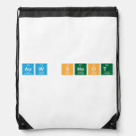 auw shoot  Drawstring Backpack