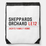 sheppards orchard  Drawstring Backpack