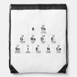 8th
 Grade
 Science  Drawstring Backpack