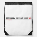 Tory Burqa Cover-up close  Drawstring Backpack