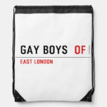 Gay boys   Drawstring Backpack