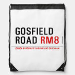 Gosfield Road  Drawstring Backpack