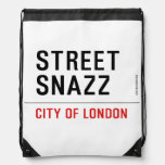 Street  Snazz  Drawstring Backpack