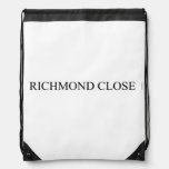 Richmond close  Drawstring Backpack