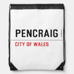 pencraig   Drawstring Backpack