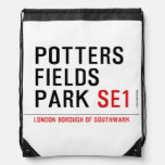 potters fields park  Drawstring Backpack