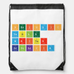 Periodic
 Table
 Writer
 srpolicia  Drawstring Backpack