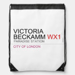 Victoria  Beckamm  Drawstring Backpack