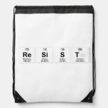 resist  Drawstring Backpack