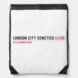 London city genetics  Drawstring Backpack