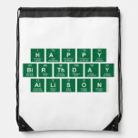 Happy
 Birthday
 Allison  Drawstring Backpack