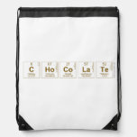 Chocolate  Drawstring Backpack