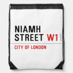 Niamh Street  Drawstring Backpack