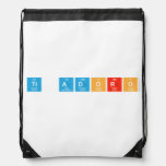 Ti adoro  Drawstring Backpack