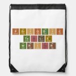 Periodic
 Table
 Writer  Drawstring Backpack