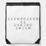 Characteristics 
 of 
 chemical
 Families  Drawstring Backpack