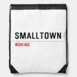 Smalltown  Drawstring Backpack