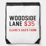 Woodside Lane  Drawstring Backpack