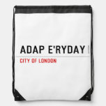 ADAP E'ryday  Drawstring Backpack