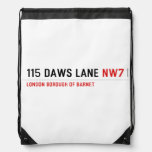 115 DAWS LANE  Drawstring Backpack