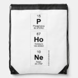 p
 ho
 ne  Drawstring Backpack