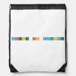 Science is awesome  Drawstring Backpack