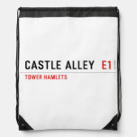Castle Alley   Drawstring Backpack