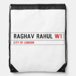 Raghav Rahul  Drawstring Backpack