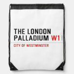 THE LONDON PALLADIUM  Drawstring Backpack