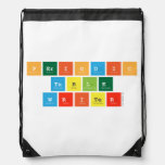 Periodic
 Table
 Writer  Drawstring Backpack