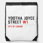 YOOTHA JOYCE Street  Drawstring Backpack