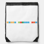 Happy Birthday Ria  Drawstring Backpack