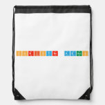 Christine adams  Drawstring Backpack