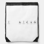 I  Science  Drawstring Backpack