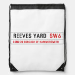 Reeves Yard   Drawstring Backpack