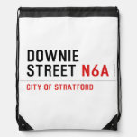 Downie Street  Drawstring Backpack