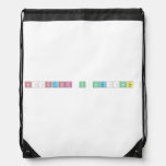 Néstor y Verónica   Drawstring Backpack