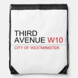 third avenue  Drawstring Backpack