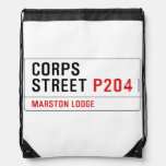 Corps Street  Drawstring Backpack