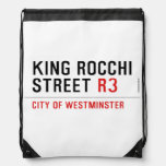 king Rocchi Street  Drawstring Backpack