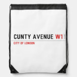 Cunty Avenue  Drawstring Backpack