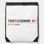 Thistledowne  Drawstring Backpack
