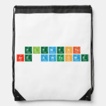 Elements
 are awesome  Drawstring Backpack