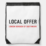 Local offer  Drawstring Backpack