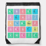 abc|de
 fghij
 klm|nop
 qrstu
 vwxyz  Drawstring Backpack