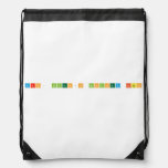Mrs. ALLEN's Biology class  Drawstring Backpack